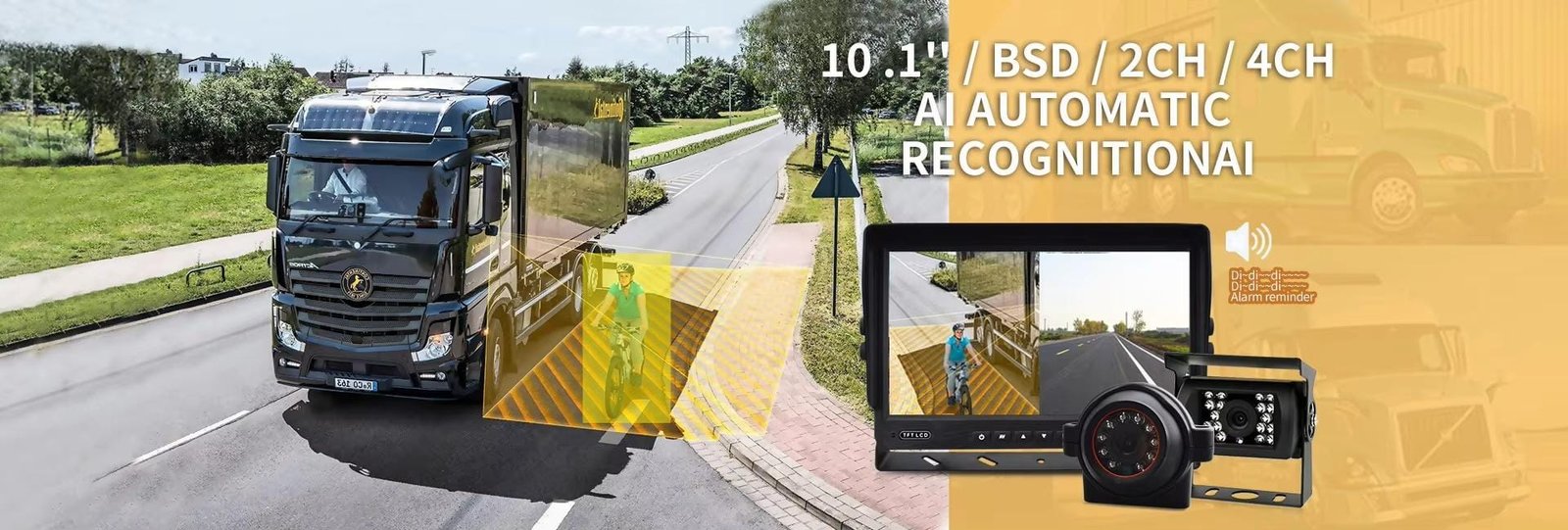 4G Car Camera with AI Automatic Recognition for Enhanced Safety.