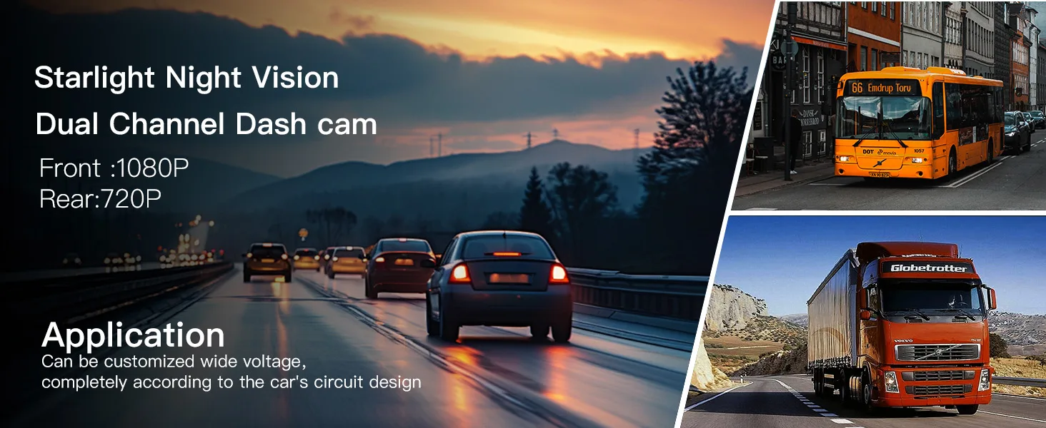 single motorhome camera & dash monitor
