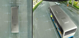 Car mounted panoramic 360 camera